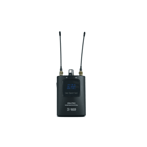 Ihos IEM-PRO Professional stereo wireless monitoring system with built-in DSP, latest UHF transmission technology - Image 6