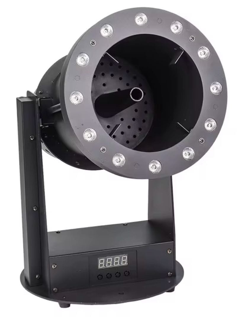 DJLicht 1500 confetti launcher / Confetti Storm met RGBW leds DMX en Afstandsbediening - Image 6