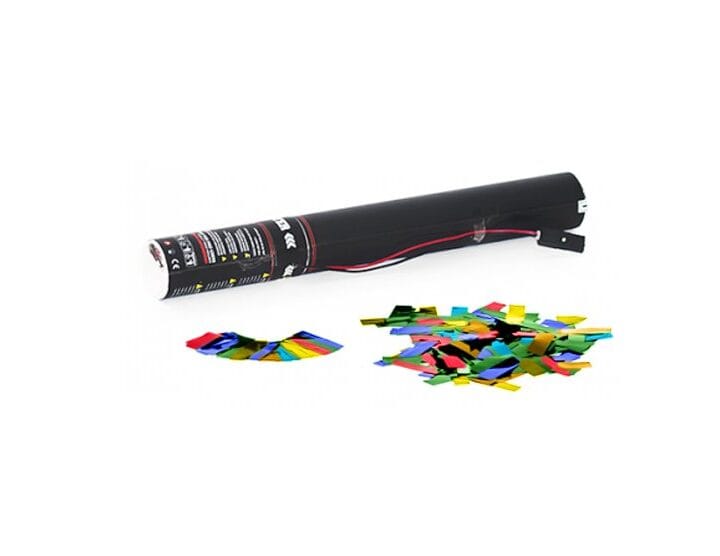 TCM FX Electric Confetti Cannon 50cm, multicolor metallic