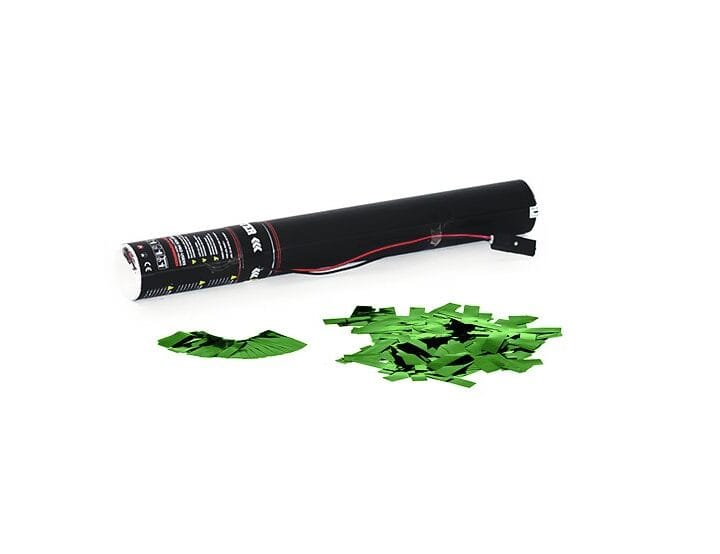 TCM FX Electric Confetti Cannon 50cm, green metallic