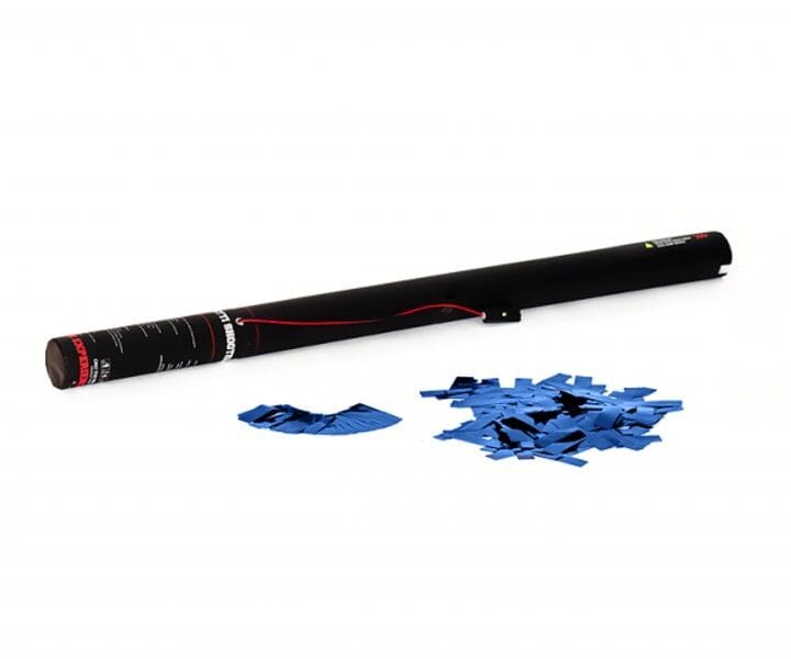 TCM FX Electric Confetti Cannon 80cm, blue metallic