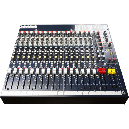 Soundcraft FX16 II - Rack mixer with Lexicon effect section