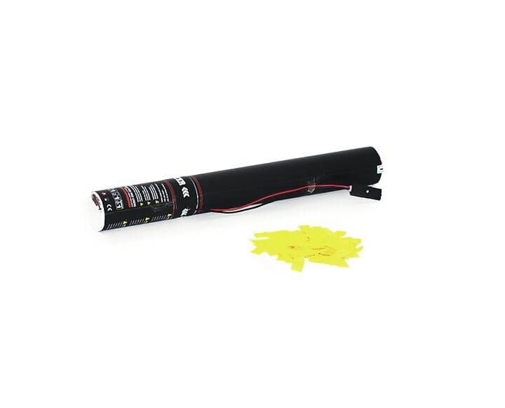 TCM FX Electric Confetti Cannon 50cm, yellow