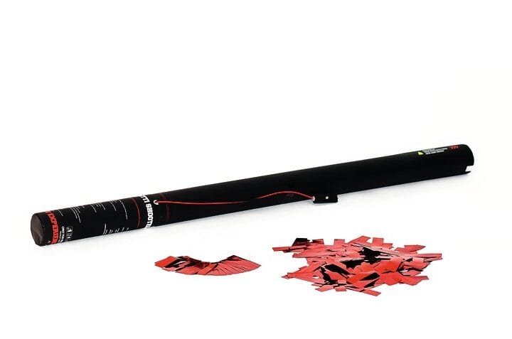 TCM FX Electric Confetti Cannon 80cm, red metallic