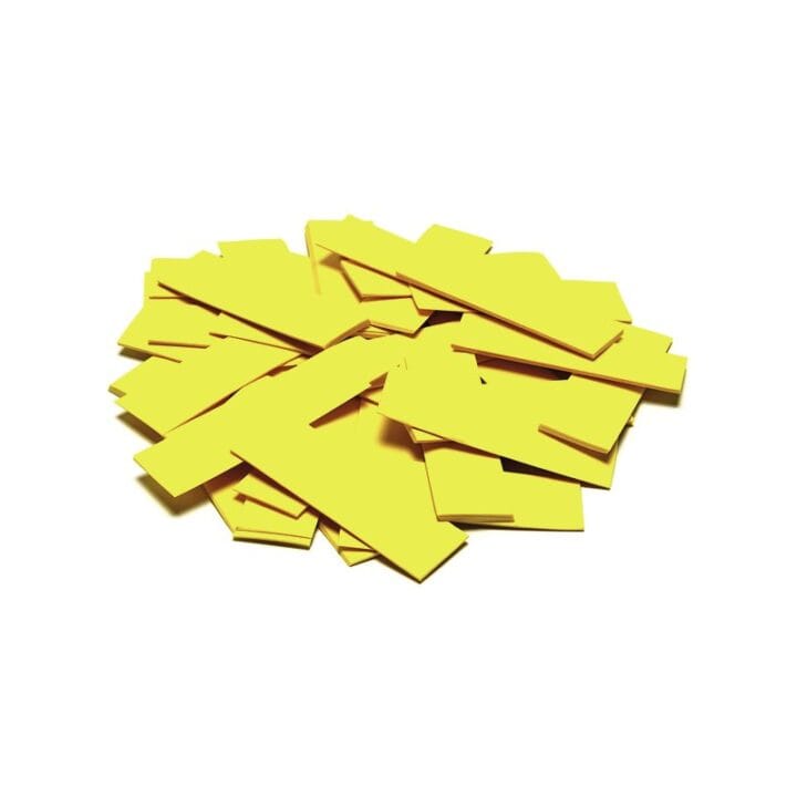 Confetti los 55x18mm Geel 1kg