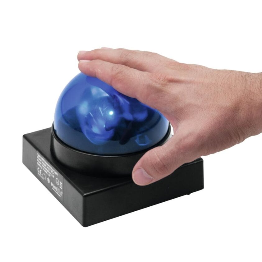 EUROLITE LED Buzzer Police Light blue - Image 2