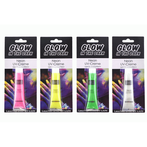 Make-up Crème 'Glow in the Dark' 4 kleuren