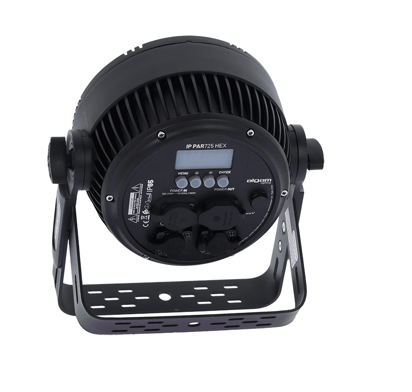 Algam Lighting IP-PAR-725-HEX - Par LED 7 x 25W RGBWA+UV IP65 - Image 5