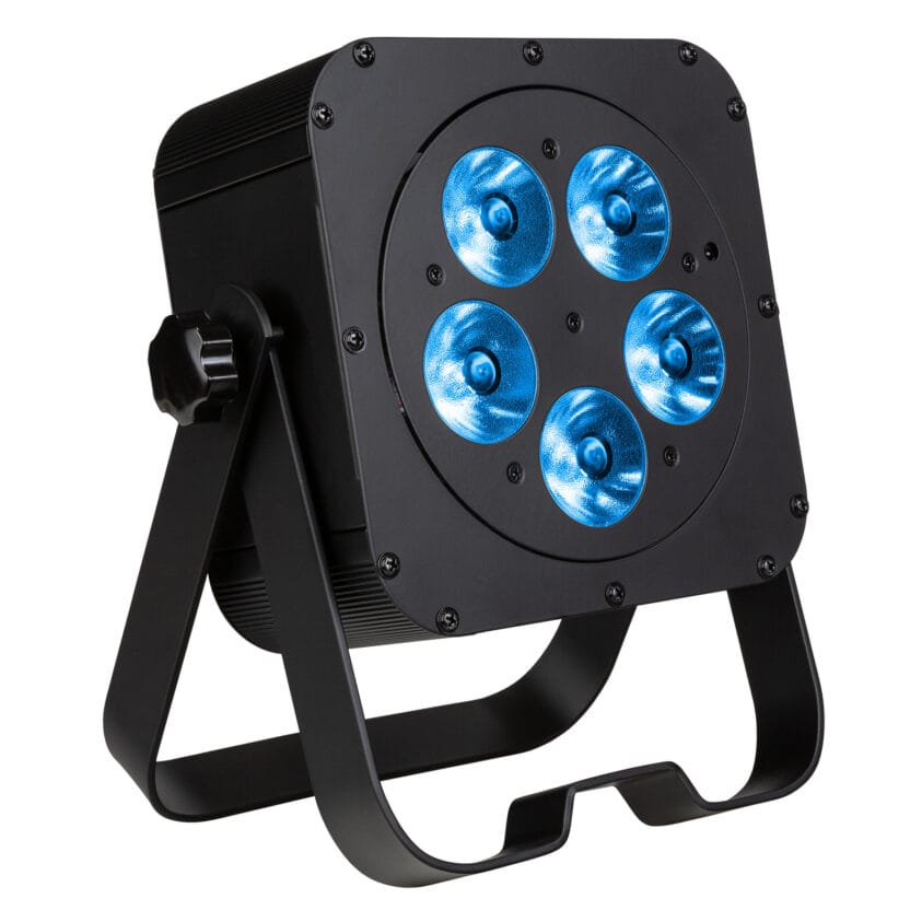JB SYSTEMS LED PLANO5-6in1 Platte 5x20W RGBLA + UV Led Projector - Image 4