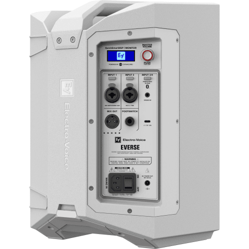 Electro-Voice Everse 8-W weersbestendige mobiele accu-speaker (wit) - Image 5