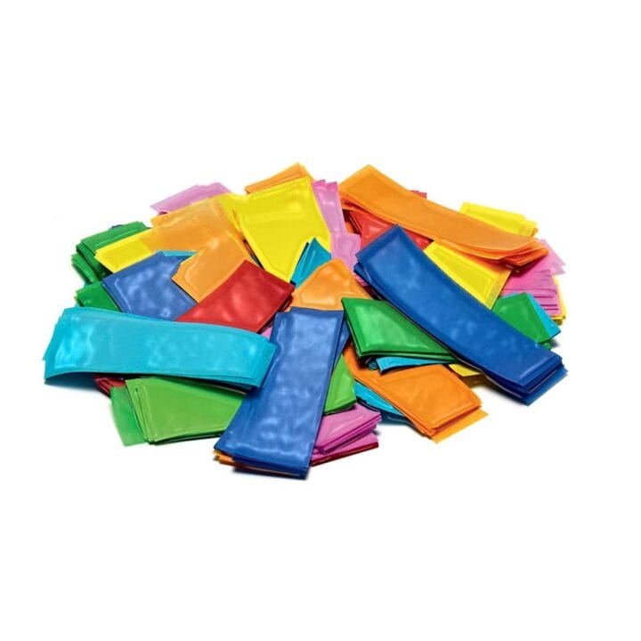 Metallic Confetti los 55x18mm multicolor 1kg