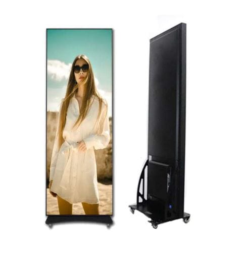 DJLicht Waterdicht led display zuil Reclamezuil 192cm hoog