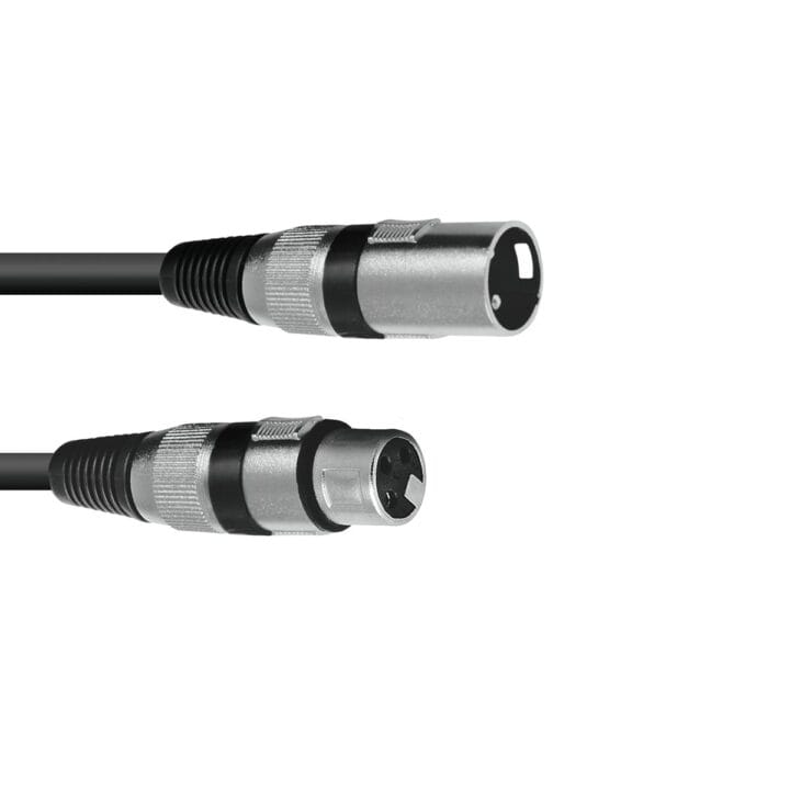 OMNITRONIC XLR Cable 3-pin 10m bk