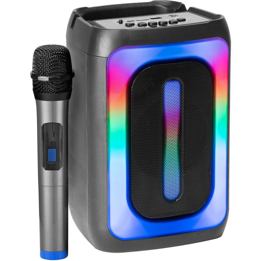 SIGMA20 BLUETOOTH-LUIDSPREKER OP ACCU MET LED 100W