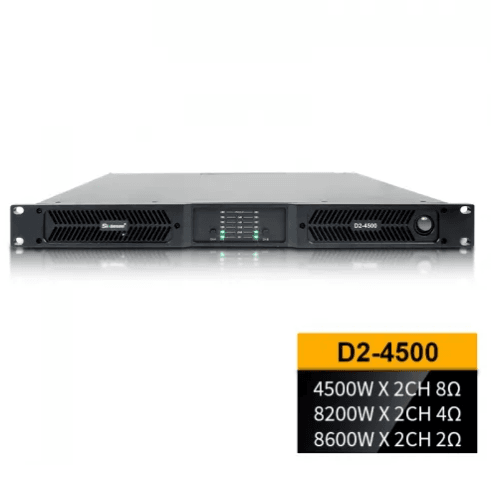 DJL Audio D2-4500 Home Theater Subwoofer Best Sounding Class D Amplifier 2x8600W