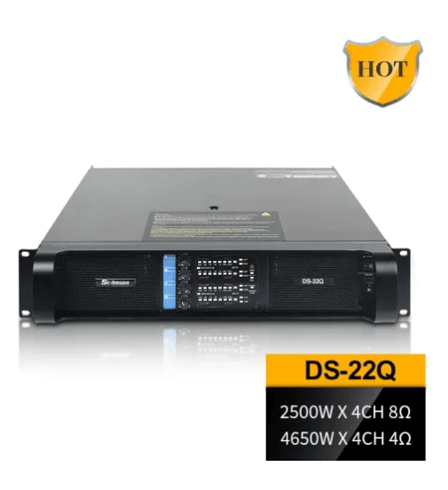 DJL Audio DS-22Q 8Ω Stereo Power (RMS): 2500W X 4CH 4Ω Stereo Power (RMS): 4650W X 4CH