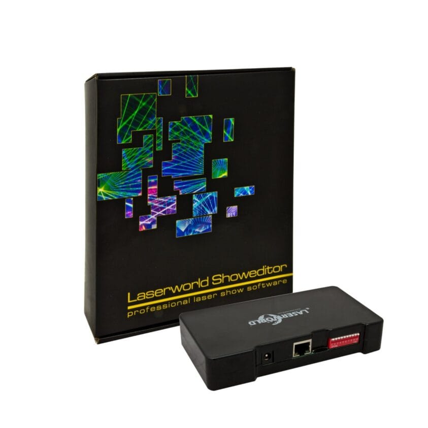 LASERWORLD ShowNET incl. Showeditor Lasershow Software