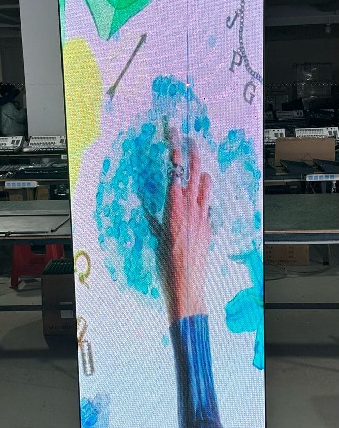 DJLicht Waterdicht led display zuil Reclamezuil 192cm hoog - Image 3