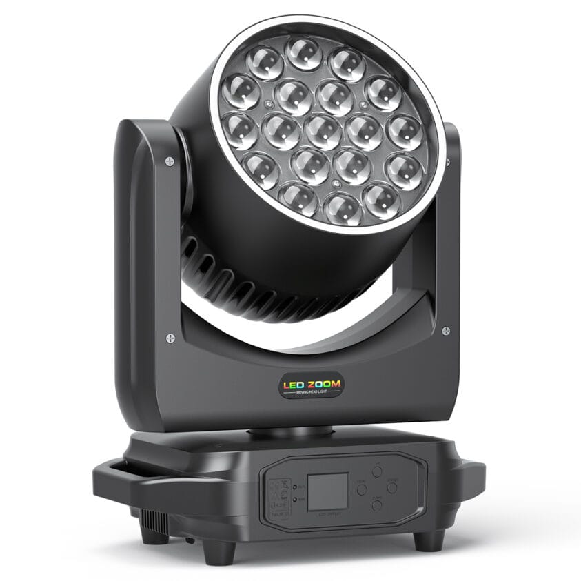 Stunt actie! DJLicht 220W RGBW 19x8 movinghead met ledring! - Image 3
