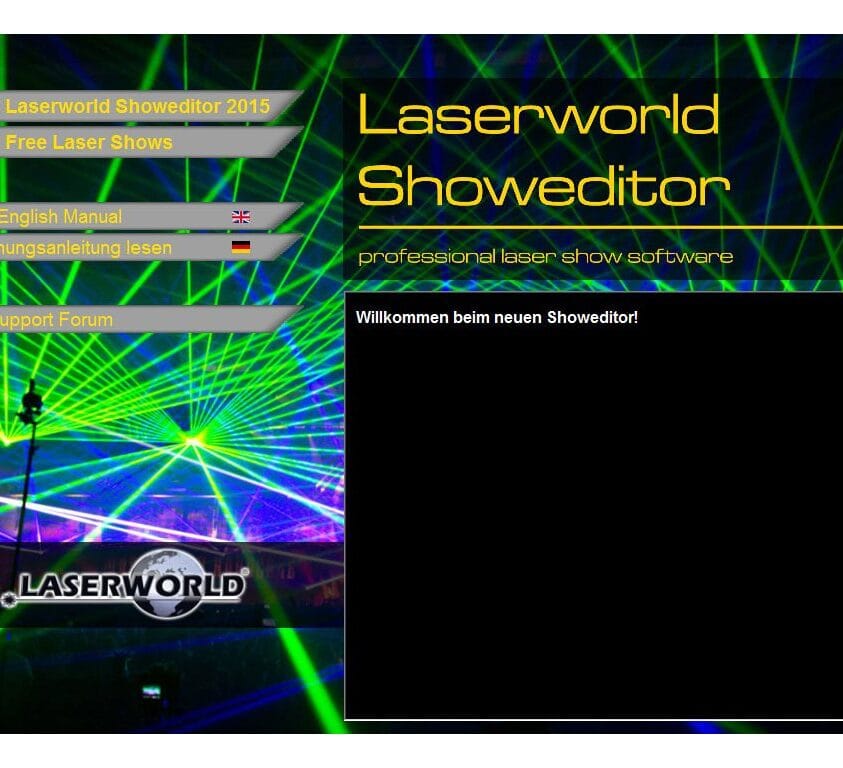 LASERWORLD ShowNET incl. Showeditor Lasershow Software - Image 3