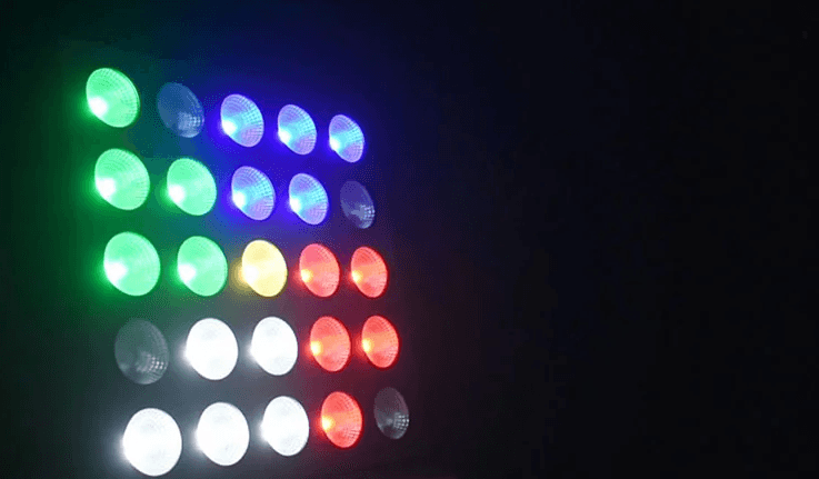 DJLicht Matrix licht 25x30W RGBW 4in1 750W totaal - Image 7