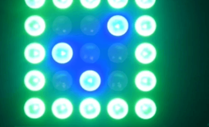 DJLicht Matrix licht 25x30W RGBW 4in1 750W totaal - Image 9