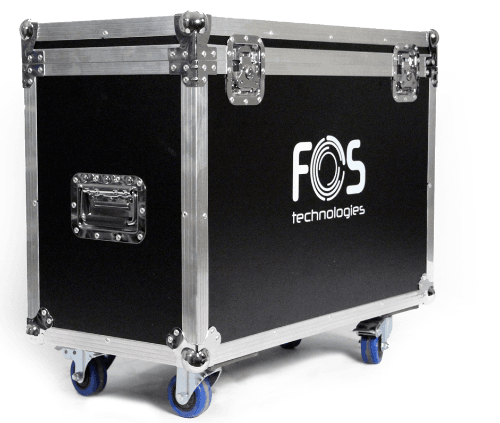 Flightcase met wielen voor 6 Pocket Cyclone en Pocket Cyclone RGBAL