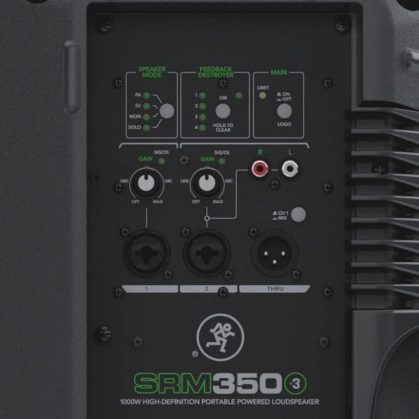 Mackie SRM350 V3 10'' Active PA Speaker - Image 4