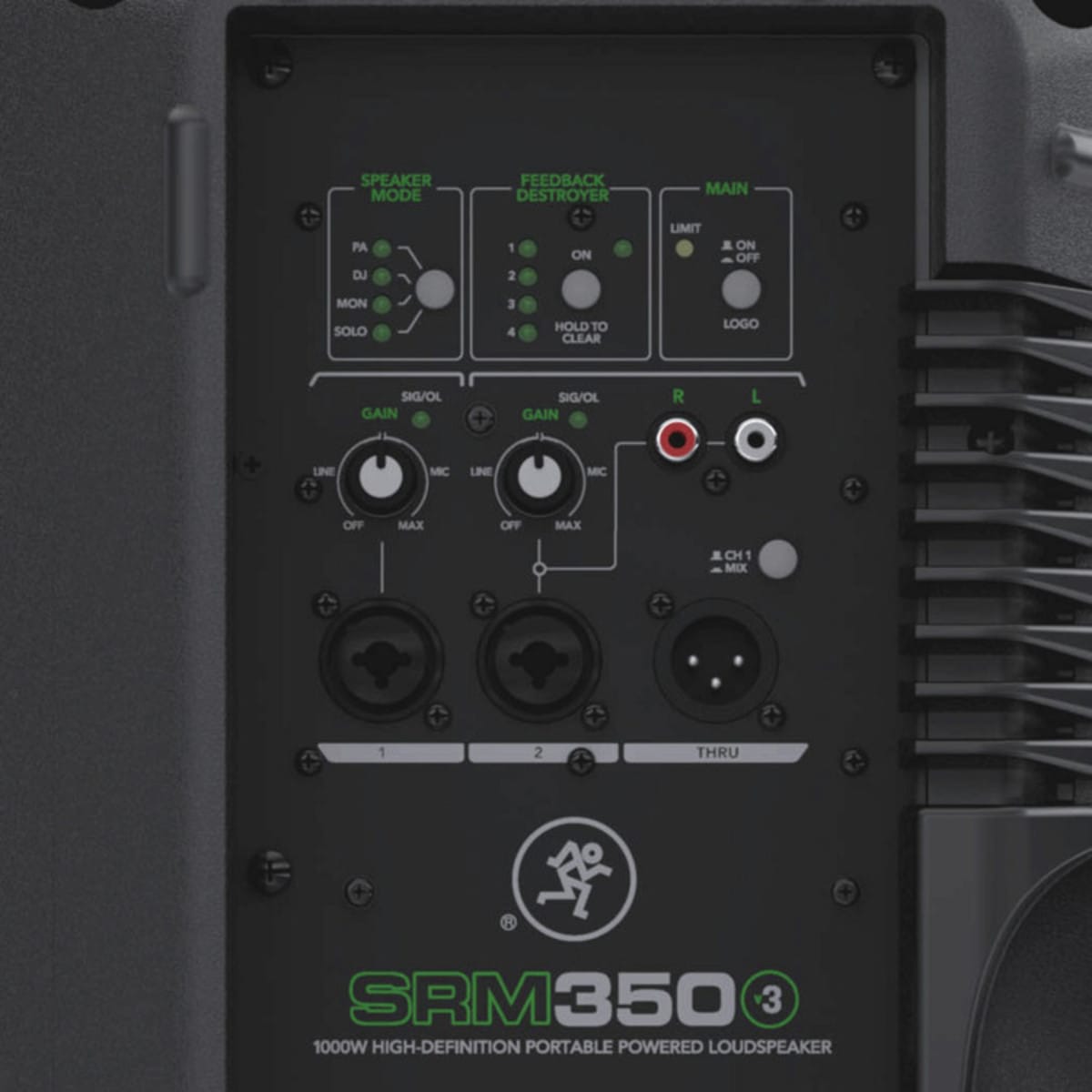 Mackie SRM350 V3 10'' Active PA Speaker - Image 4