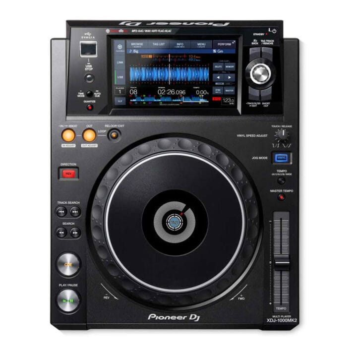 Pioneer DJ XDJ-1000MK2 tabletop mediaspeler
