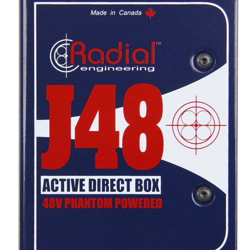 Radial J48-MK2 actieve DI box phantom powered - Image 2