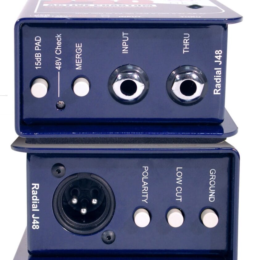 Radial J48-MK2 actieve DI box phantom powered - Image 5