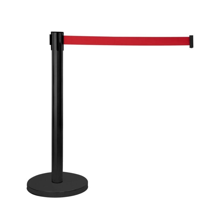 EUROLITE Barrier System SW-1 with Retractable red belt