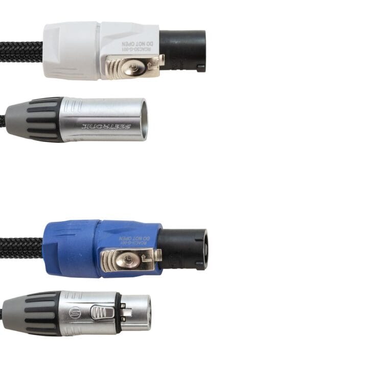 Eurolite DMX P-con 3-pin XLR combikabel 5 meter