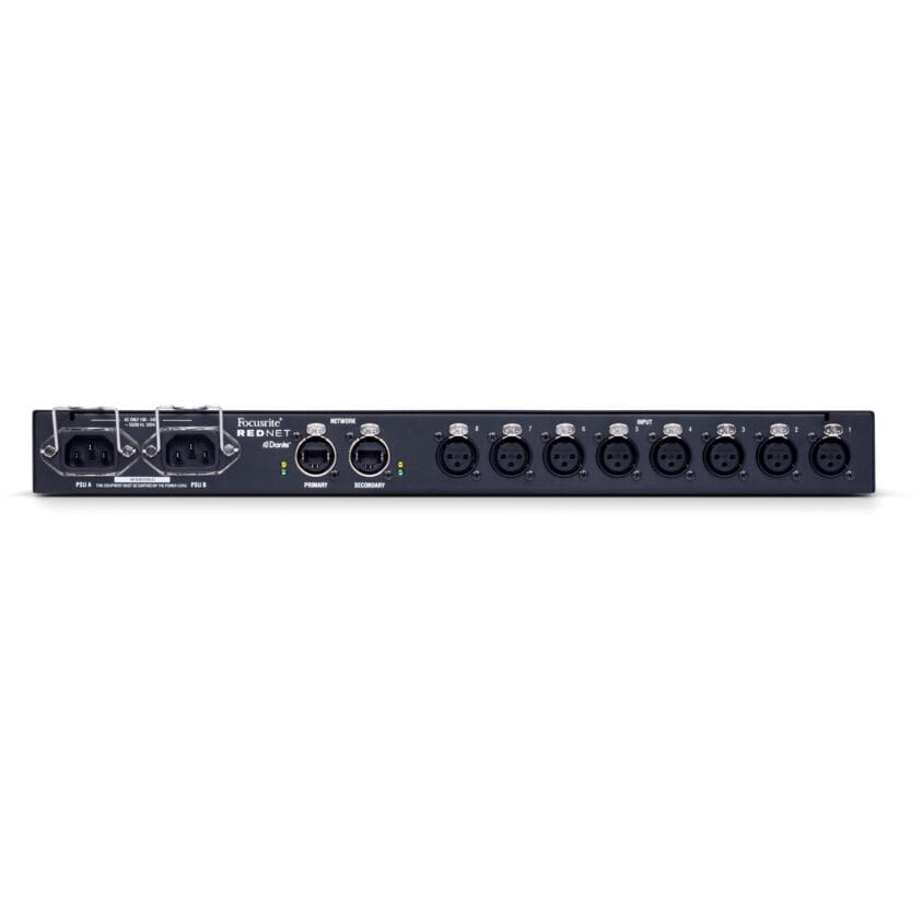 Focusrite RedNet MP8R 8-kanaals XLR Dante converter