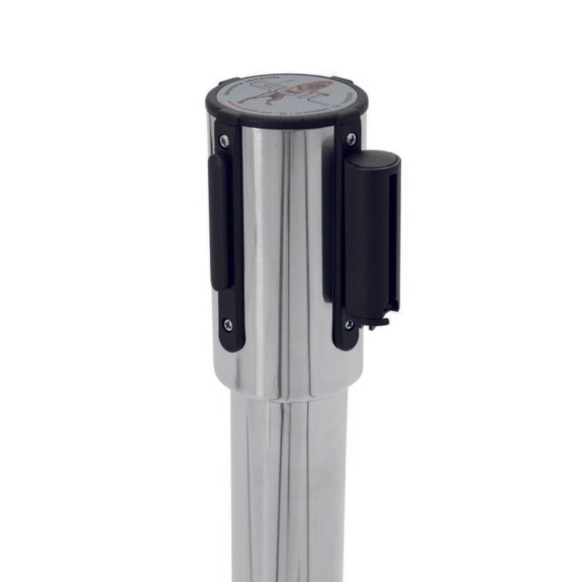 GUIL PST-11N Barrièresysteem met intrekbare riem (zwart) - Image 4