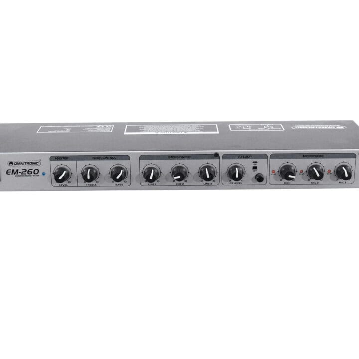 OMNITRONIC EM-260 Entertainment Mixer