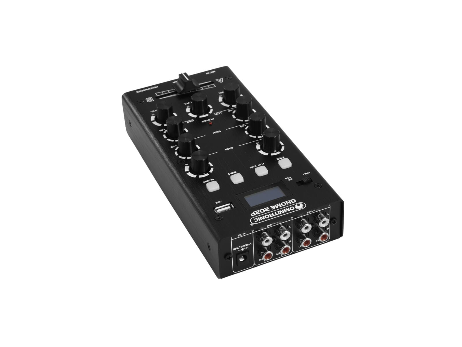 OMNITRONIC GNOME-202P Mini Mixer black - Image 5
