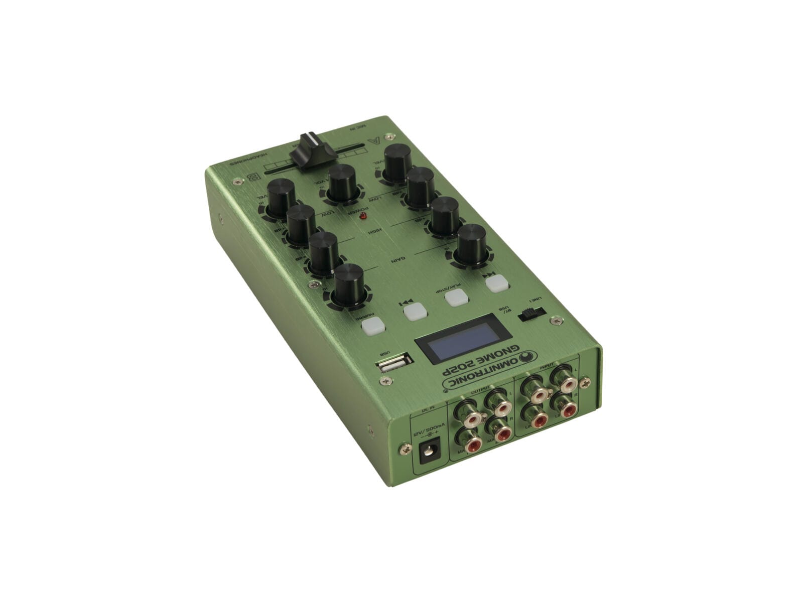 OMNITRONIC GNOME-202P Mini Mixer green - Image 6