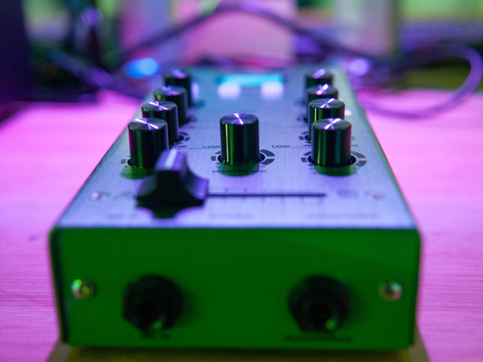 OMNITRONIC GNOME-202P Mini Mixer green - Image 7