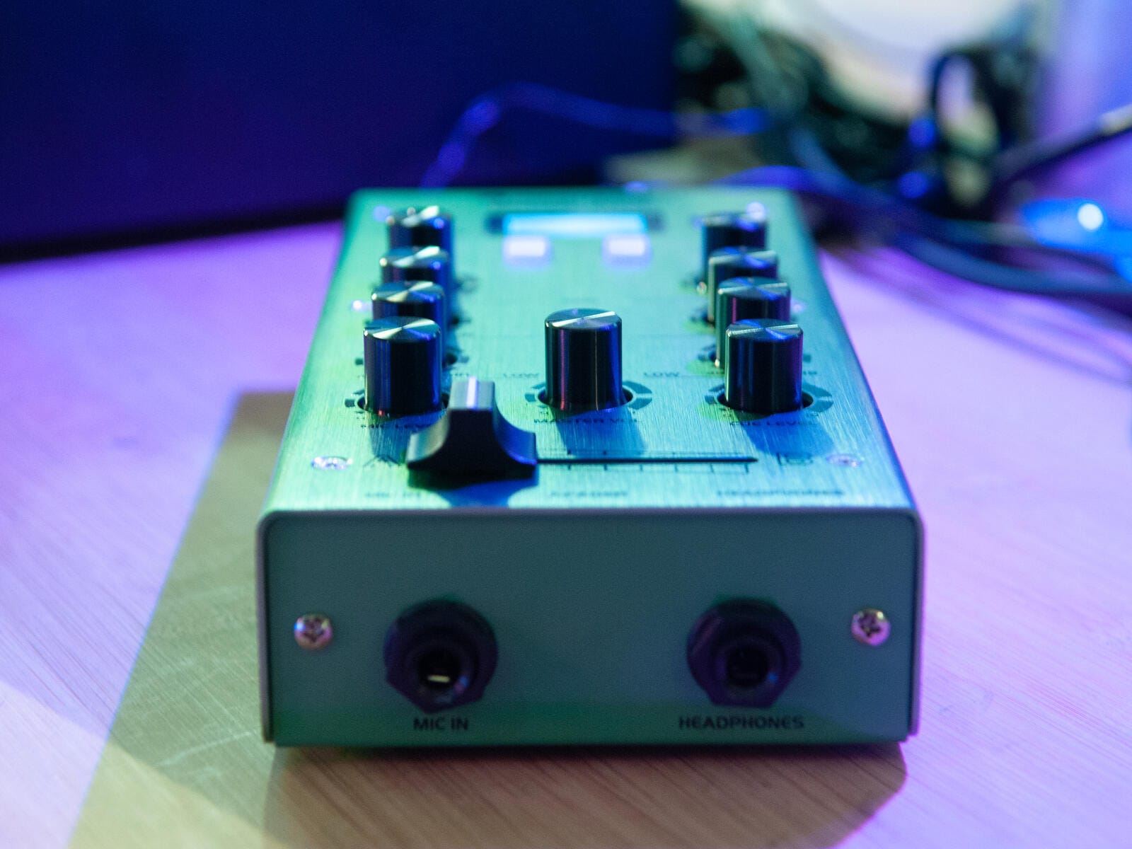 OMNITRONIC GNOME-202P Mini Mixer green - Image 8