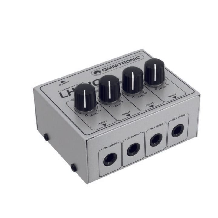 OMNITRONIC LH-010 4-channel Mixer passive