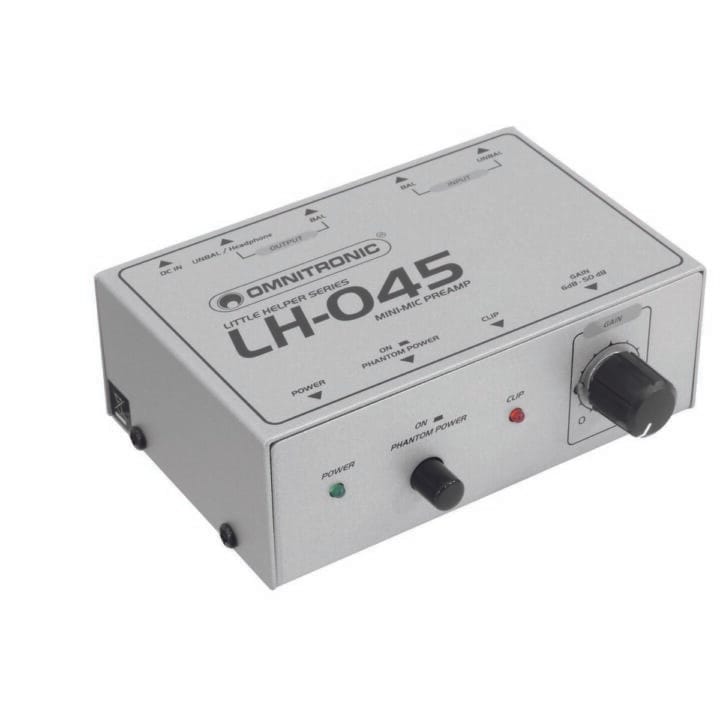 OMNITRONIC LH-045 Microphone Preamplifier