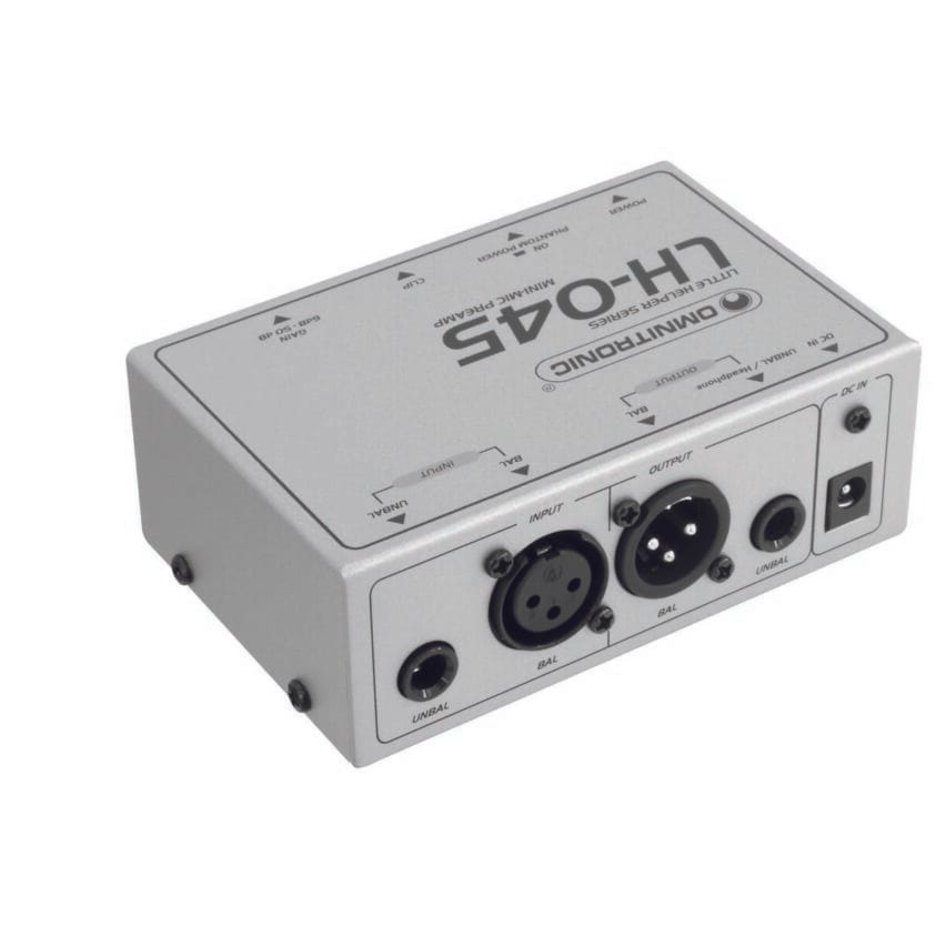 OMNITRONIC LH-045 Microphone Preamplifier - Image 2