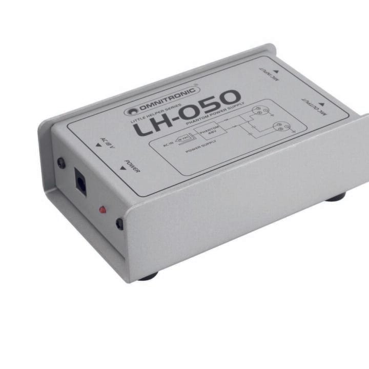 OMNITRONIC LH-050 Phantom Power Adapter