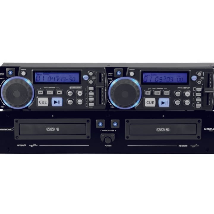 OMNITRONIC XCP-2800 Dual CD Player