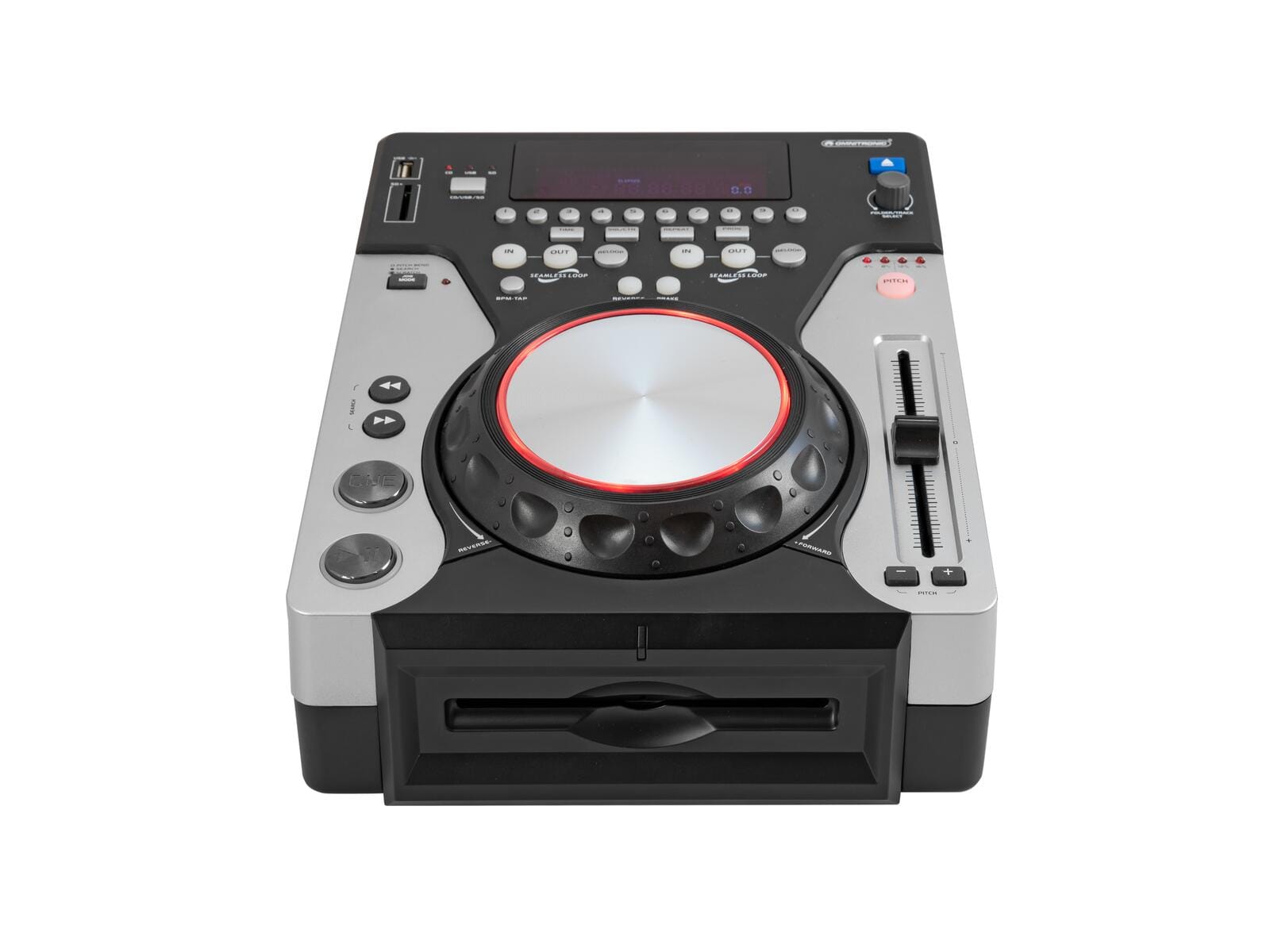 OMNITRONIC XMT-1400 MK2 Tabletop CD Player - Image 4
