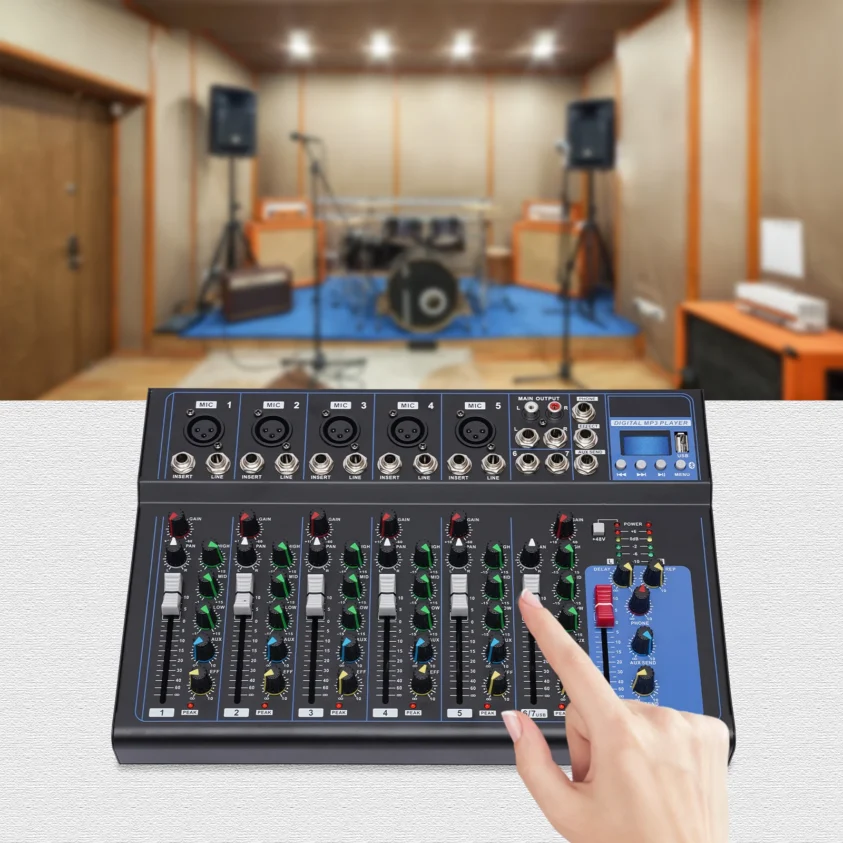 DJL Audio 7 kanalen mengpaneel met Bluetooth - Image 6