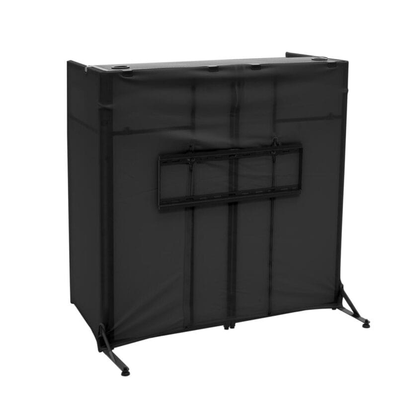 OMNITRONIC Mobile DJ Stand DJTV-1 incl. Cover met TV Beugel - Image 2