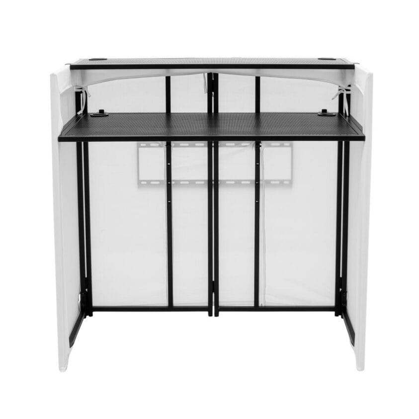OMNITRONIC Mobile DJ Stand DJTV-1 incl. Cover met TV Beugel - Image 5